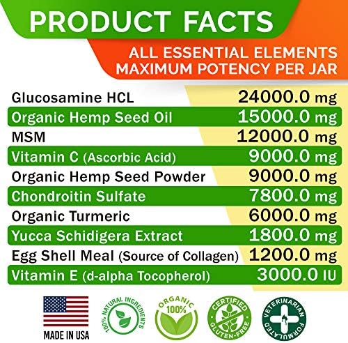 Advanced Joint Hemp Chews for Dogs Mobility - Hip & Joint Pain Relief Chews