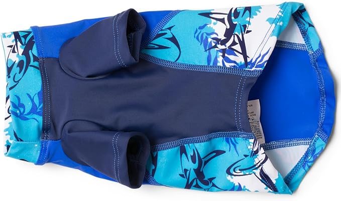 PlayaPup Dog Sun Shirt, USA Made (UPF 50+), Lago, 2X-Large