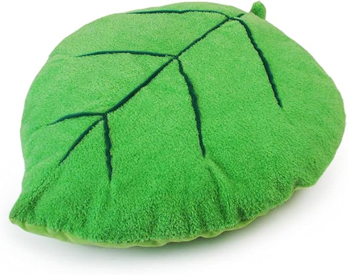 TONBO Soft Plush Extra Small Cute and Cozy Leaf Dog Cat Bed, Washer and Dryer Friendly (Leaf)