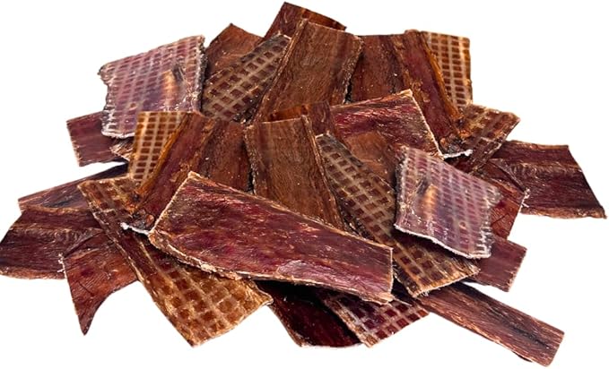 Woofley's - Esophagus Jerky (30 Count) - Gullet Sticks for Dogs - Safe, All-Natural Dog Chews - Promotes Dental Health