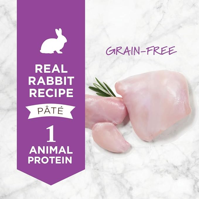 Instinct Limited Ingredient Diet, Natural Wet Cat Food, Grain Free Recipe - Real Rabbit, 3 Ounce (Pack of 24)