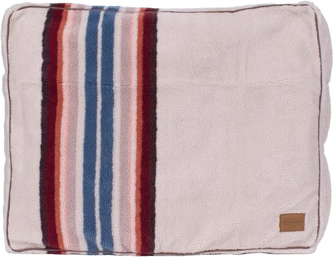 Pendleton Berber Napper Dog Bed - Harding Rosewood, L