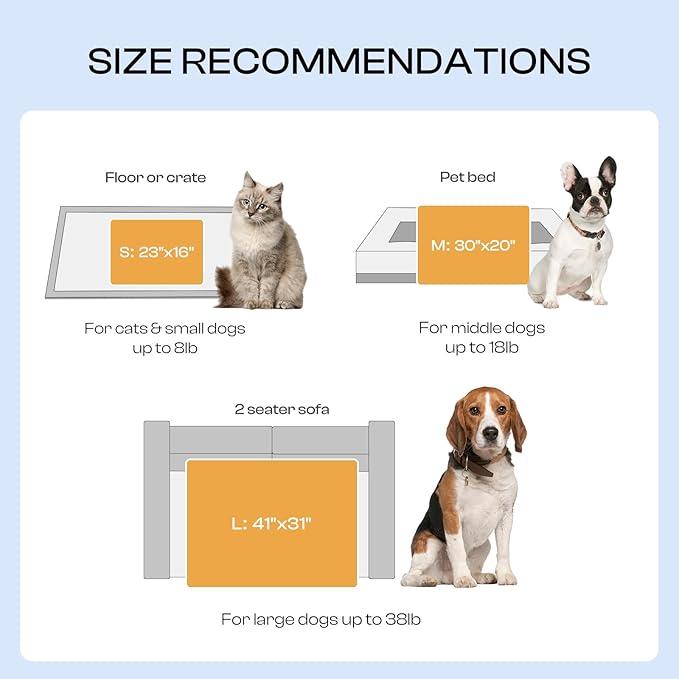 Luciphia 1 Pack 3 Calming Dog Blanket Fluffy Premium Fleece Pet Blankets Soft Sherpa Throw for Dogs Puppy Cat Haze Blue Medium (30" x20")
