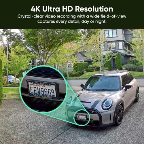 WYZE Cam Pan v4 (2-Pack), 4K Smart Home Security Camera System, AI Indoor/Outdoor Monitor for Baby/Pet/Person/Vehicle, Color Night Vision, 360° Pan/Tilt, 2.4G&5G, Works with Alexa & Google Assistant
