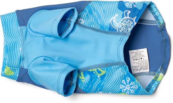PlayaPup Dog Sun Shirt, USA Made (UPF 50+), Honu, Medium