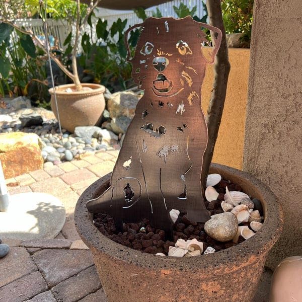 Personalized Memorial Metal Garden Stake,Custom Maltipoo Loss Tribute,Dog Sympathy Gift,Thoughtful Pet Loss Gifts,Graveside Ornament Grave Marker for Cemetery Decoration.