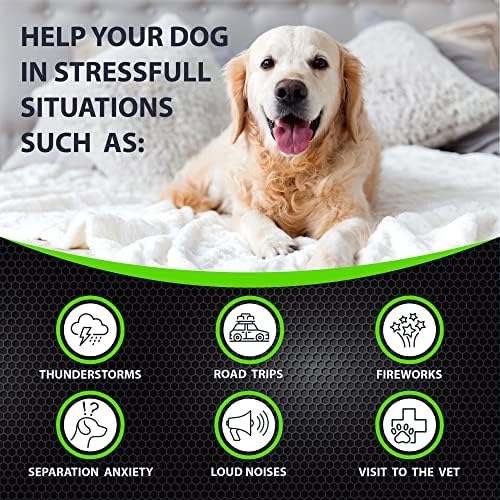 Hemp Calming Chews for Dogs Anxiety & Stress Relief - 170 Dog Calming Chews