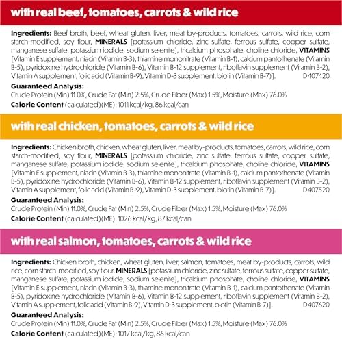 Purina Beneful IncrediBites Wet Dog Food Variety Pack, (2x12) 3 oz