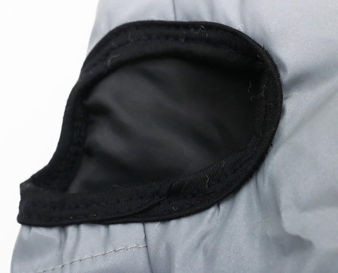 Small Dog Coats Warm Winter Pet Coat Dog Jackets Puppy Cold Weather Clothes for Dogs, Grey, Small
