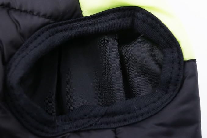 Small Dog Coats Warm Winter Jackets for Small Medium Dogs Puppy Cold Weather Coat Pet Clothes, Light Yellow, Large