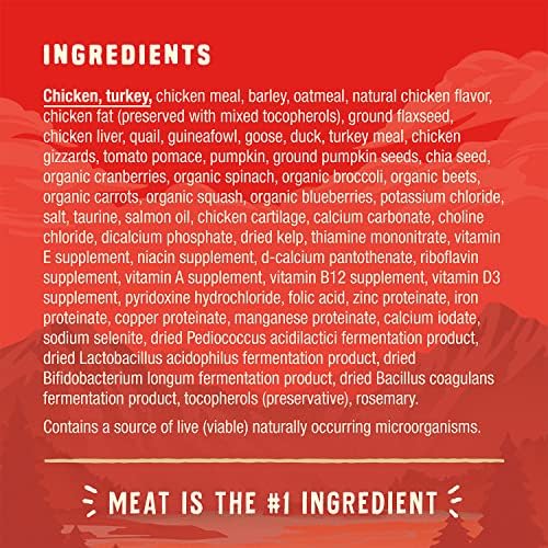 Stella & Chewy's Wild Red Dry Dog Food Raw Coated High Protein Wholesome Grains Prairie Recipe, 3.5 lb. Bag (Pack of 3)
