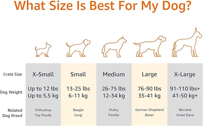 Amazon Basics Cat and Dog Bed and Crate Pad, Machine Washable, Indoor, 46 x 29 x 4 inches, Gray