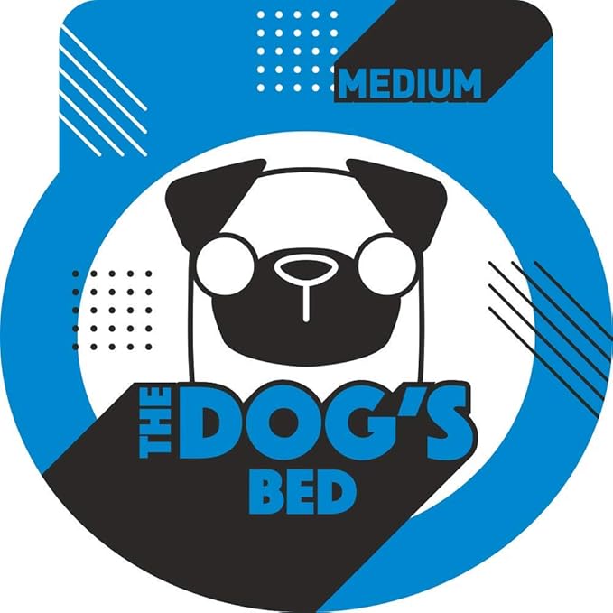 The Dog’s Bed Sound Sleep Donut Dog Bed, Medium Silver Grey Fur Calming Nest Bed, Veterinary Approved