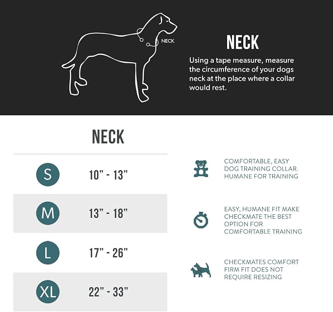 EzyDog Checkmate Martingale Collar for Dogs – Premium Nylon Training Dog Collar for Easy Control with no Choking (X-Large, Orange)