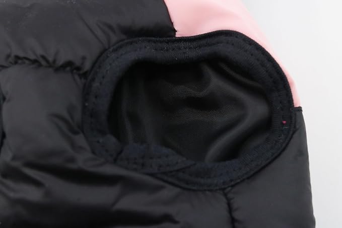 Small Dog Coats Warm Winter Jackets for Small Medium Dogs Puppy Cold Weather Coat Pet Clothes, Pink, Small