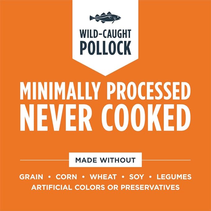 Instinct Freeze Dried Raw Meals, Natural Dry Dog Food, Grain Free - Wild Caught Pollock, 14 oz. Bag