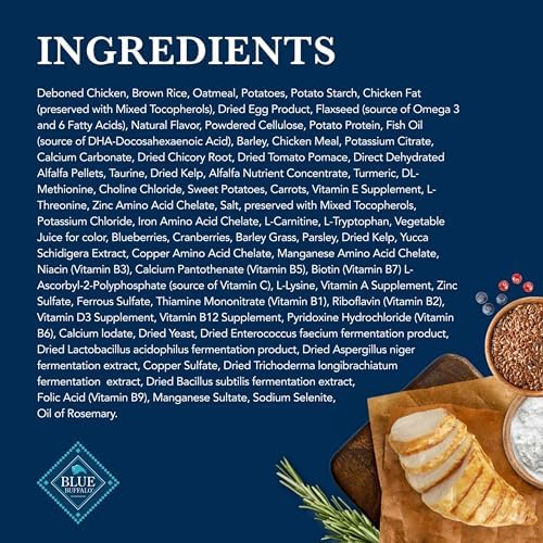 Blue Buffalo Natural Veterinary Diet Kidney Support Chicken Dog Food, 22 lb