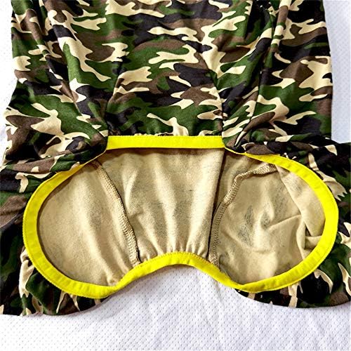 Dog Surgery Recovery Suit Female Male for Dogs After Surgery Medium Large Dogs Onesie Dog Pajamas Pjs Clothes (Camo, 34 (Chest 35.04 in | Backlength 23.62 in))
