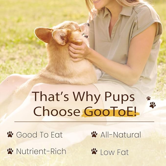 Gootoe Chicken Breast Wrapped Sticks 6oz, All Natural, Grain-Free, Low Fat, Premium Training Chews, Healthy & Easily Digestible