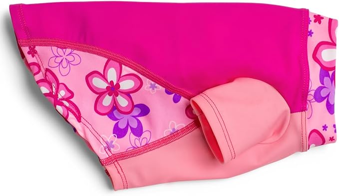 PlayaPup Dog Sun Shirt, USA Made (UPF 50+), Cereza, X-Small