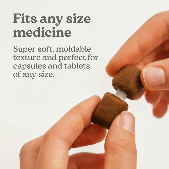 Earthly Pill Buddy Naturals - PB & Apple Recipe Pill Hiding Treats for Dogs - Make A Perfect Pill Concealing Pocket Or Pouch for Any Size Medication - 30 Servings