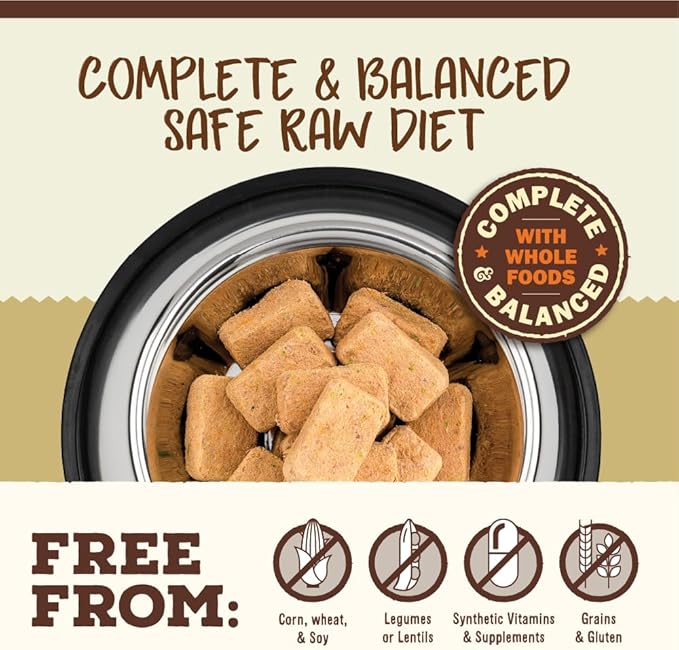 Primal Freeze Dried Raw Cat Food Nuggets Venison, Complete & Balanced Meal or Topper, Premium, Healthy, Grain Free, High Protein Raw Cat Food with Probiotics (14 oz)