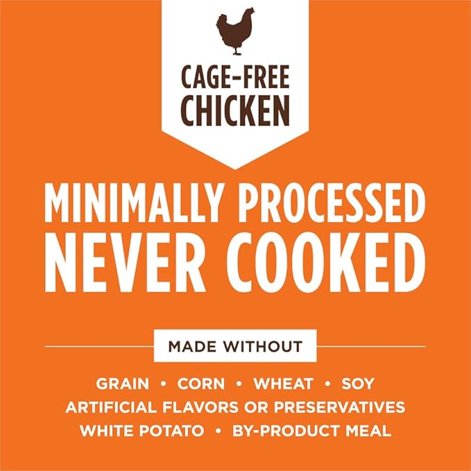 Instinct Raw Boost Mixers, Freeze Dried Dog Food Topper, Grain Free - Cage Free Chicken, 6 oz. Bag