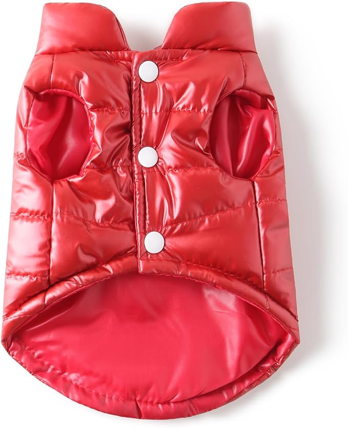 Winter Dog Coat for Small Dogs Chihuahua Warm Jacket for Medium Pet Coats, Small