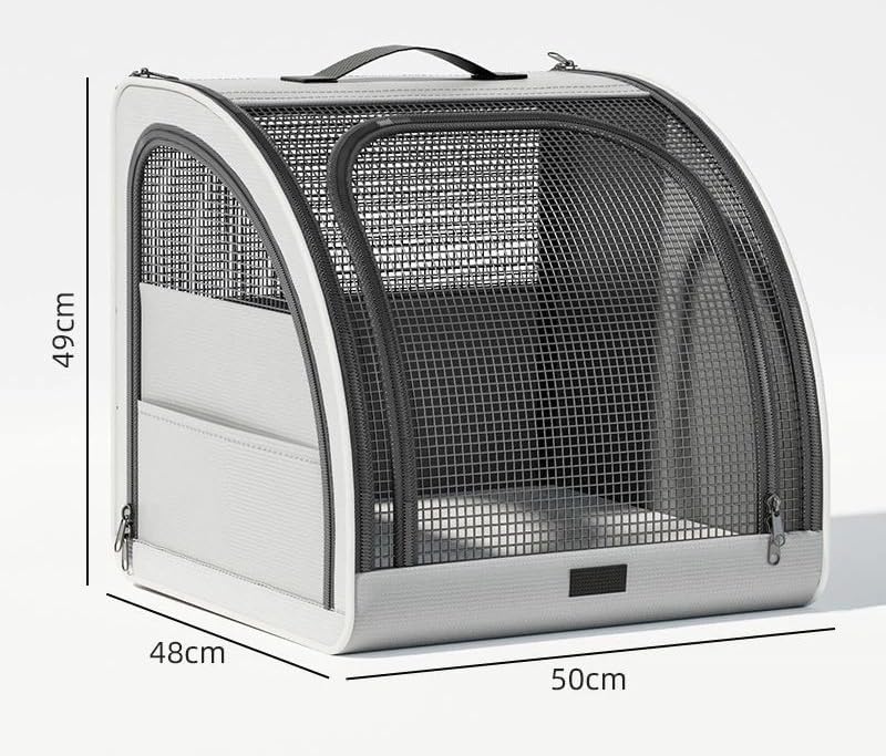 Car pet Carrier for Smart EQ C453 2020-2023，Portable and Foldable, with a Maximum Weight Capacity of 15 kg.