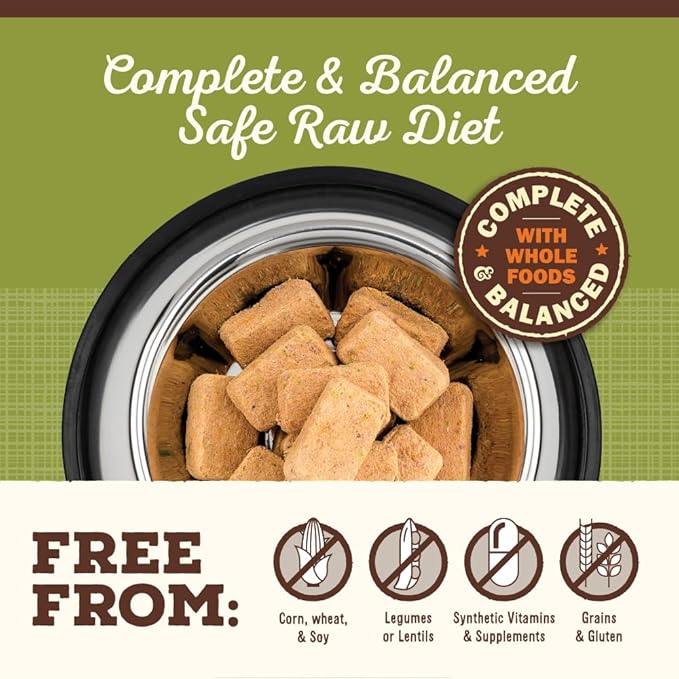 Primal Freeze Dried Dog Food, Pronto Mini Nuggets, Lamb; Scoop & Serve, Complete & Balanced Meal; Also Use as Topper or Treat; Premium, Healthy, Grain Free, High Protein Raw Dog Food (25 oz, 2-Pack)