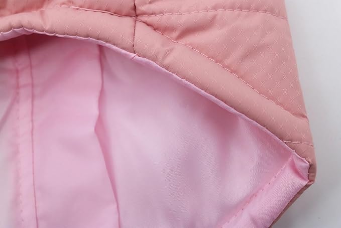 Chihuahua Dog Coats Warm Winter Dog Jacket Pet Jackets Puppy Cold Weather Coat Pet Clothes for Small Dogs, Pink, Small