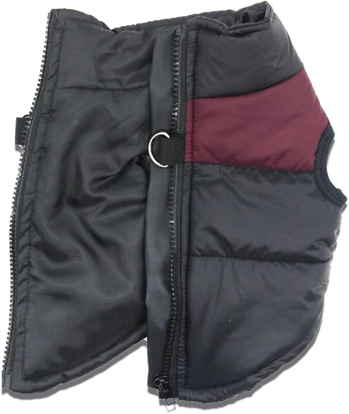 Small Dog Coats Warm Winter Jackets for Small Medium Dogs Puppy Cold Weather Coat Pet Clothes, Brown, Small