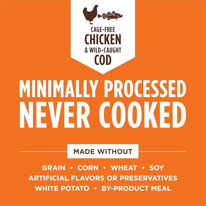 Instinct Raw Boost Mixers, Freeze Dried Cat Food Toppers with Functional Ingredients, Grain Free, Real Chicken - Skin & Coat Health, 5.5 oz Bag