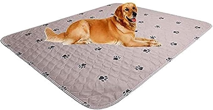 Washable Puppy Pads - Reusable, Super Absorbing, Waterproof, Large Dog Pee Pads for Dog Bed Mat