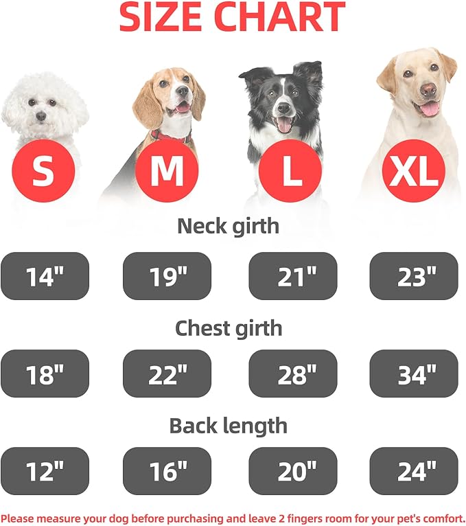 PUPTECK Winter Dog Hoodie Pet Sweatshirt Soft Warm Clothes Fleece Lined with Hat for Small Medium Large Dogs, Pocket Design, Snow M