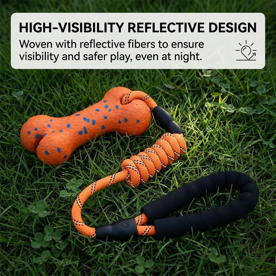 Puppy Teething Toys, Interactive Dog Toys for Small Medium Dogs, Orange