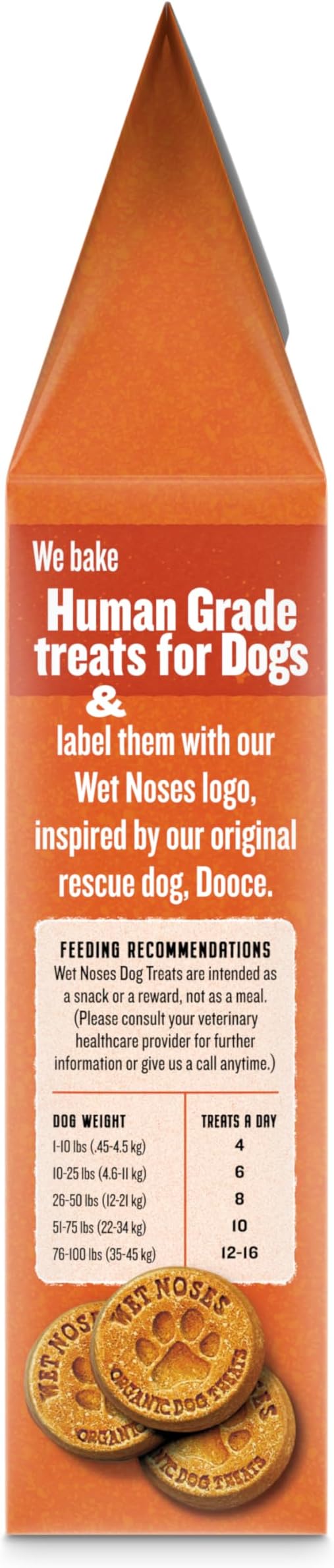 Wet Noses Organic Crunchy Dog Treats – All-Natural, Human-Grade, Non-GMO, Healthy Training & Delicious Snacks for Dogs, for All Dog Sizes & Breeds – Pumpkin & Quinoa, 14oz (2 Pack)