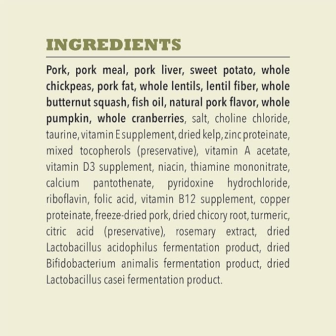 ACANA Singles Limited Ingredient Grain Free High Protein Dry Dog Food Pork & Squash Recipe 22.5lb Bag