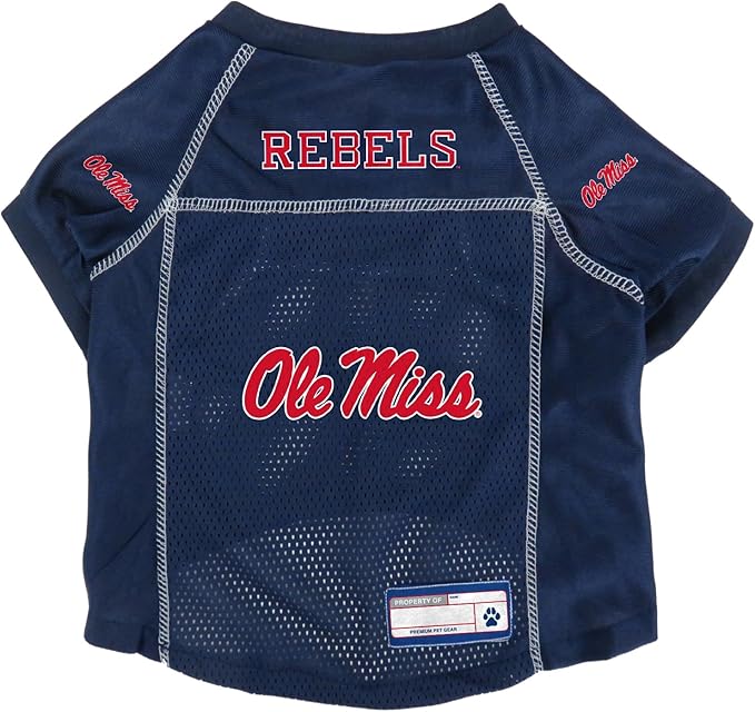 Littlearth Unisex-Adult NCAA Basic Pet Jersey