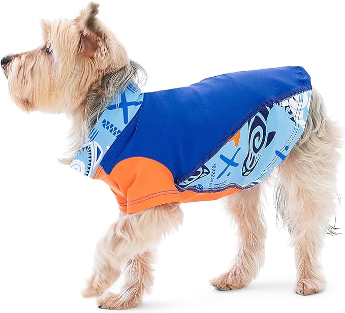 PlayaPup Dog Sun Shirt, USA Made (UPF 50+), Noche, Small