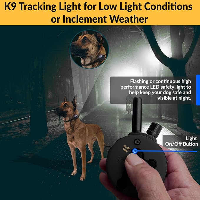 E-Collar Educator K9 Tactical Handler 1 Mile Trainer, 1 Dog, 33"