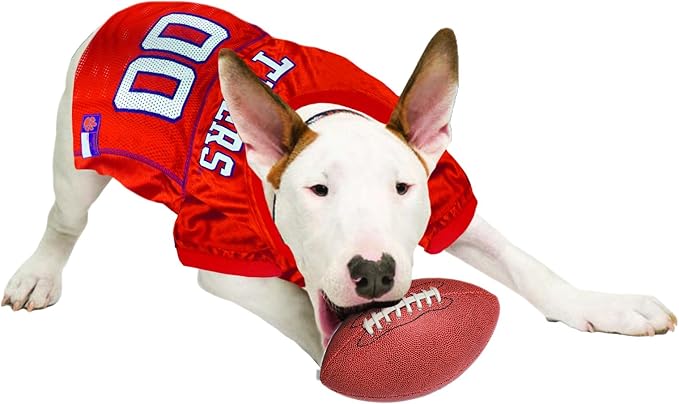 Pets First NCAA CLEMSON TIGERS DOG Jersey, Small (CL-4006-SM)