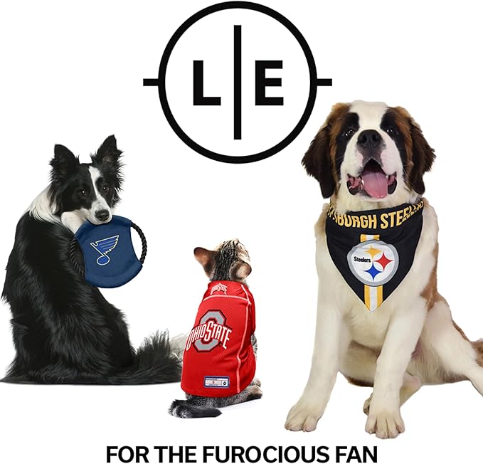 Littlearth NFL Chicago Bears Stretch Pet Jersey, Team Color, Big Dog