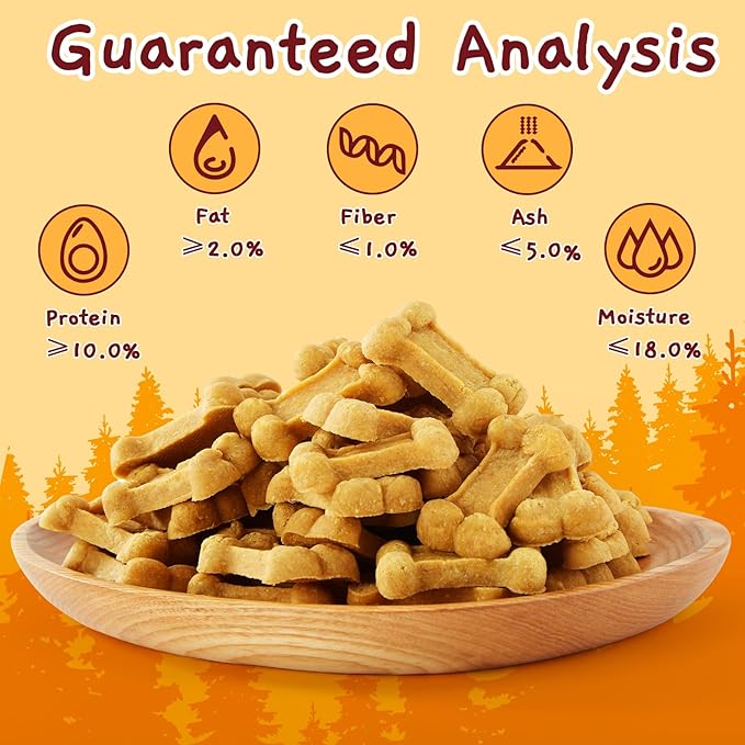 Jungle Calling Soft Dog Treats, Training Snacks with Real Chicken, Chewy Dog Biscuits, Natural High Protein, Digestive Support Dog Chews, Healthy Meaty Tenders for Small & Medium Dogs, 48 Count