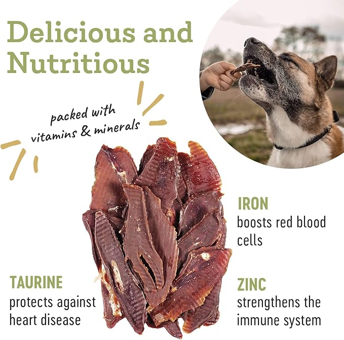 Farm Hounds - Pork Kidney - Premium Natural Jerky for Dogs - Made from 100% Humanely Raised Pork- Organ Treats - Great for Training & Treats - No Added Fillers - Made in USA - 4oz -1 Pack