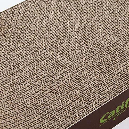 Best Pet Supplies Catify Corrugated Cardboard Cat Scratcher - Lounger I