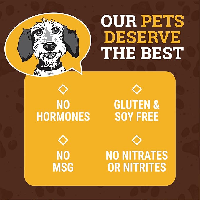 etta says! Yumm Sticks - Real Meat Chicken Dog Jerky Treats - Human Grade - Made in The USA (12 Count Pack of 1)