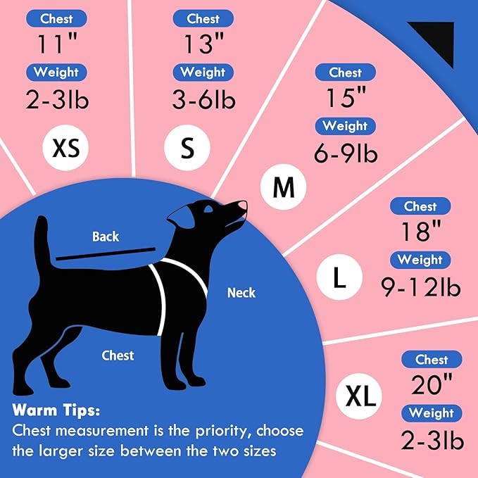 3 Pack XSmall Birthday Print Dog Shirt,Lightweight Sleeveless Vest,Puppy Party Clothes Indoor Wear,Soft Breathable for Sensitive Skin,Free Movement (Pink & Blue,XS)