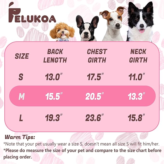 Dog Sweater, Soft Dog Sweaters for Small Medium Dogs Cats Girl Boy, Classic Knitted Turtleneck Winter Pet Clothes for Dogs Girl Boy, Christmas Puppy Kitten Sweater with Leash Hole, Brown, Large