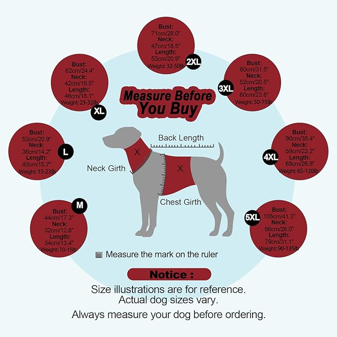 Dog Cold Sweater, Dog Sweaters Winter for Medium Dogs Girl Male, Turtleneck Warm Dogs Sweater Long Sleeve, Stretchy Christmas Doggie Sweaters Outdoor, Pet Knitwear Frenchie, Schnauzer(Red M)